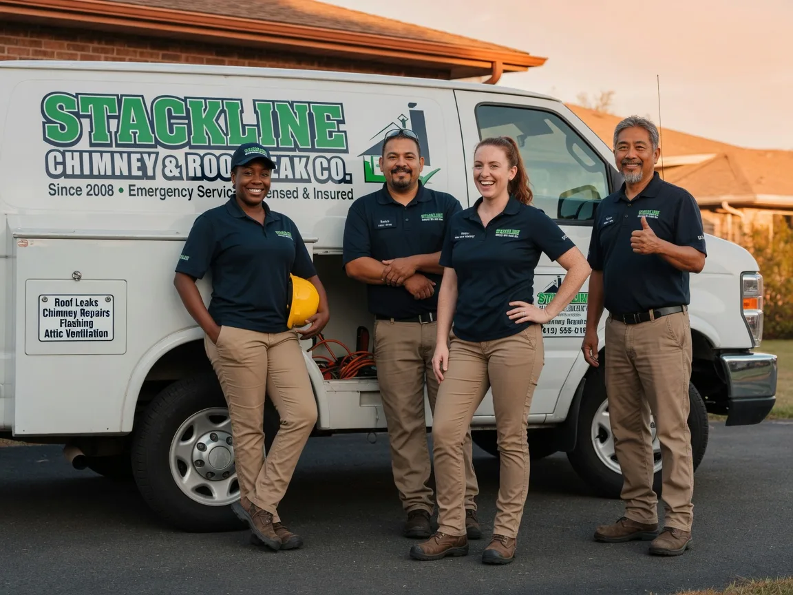 Chimney flashing repair company in Maxton, NC